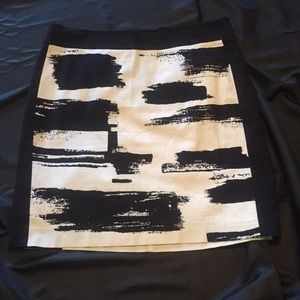 Ann Taylor Printed Skirt